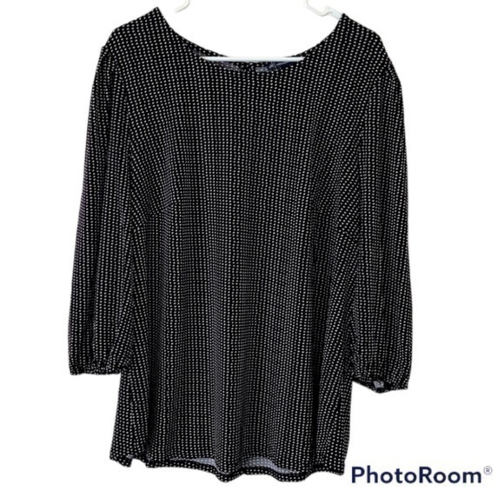 Adrianna Papell polka dot top